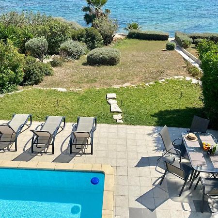 Amazing Front Line Villa In Coral Bay Peyia Exterior photo